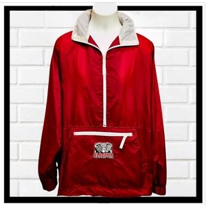 VINTAGE REEBOK Alabama Crimson Tide Windbreaker Hooded Men's Medium
